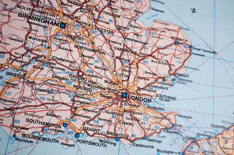 Map Of London Featured 