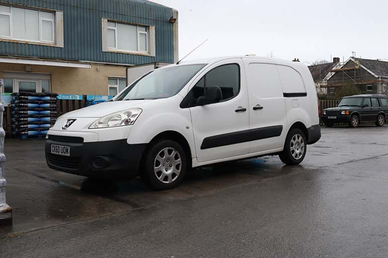 Peugeot Partner payloads PACE Van Hire